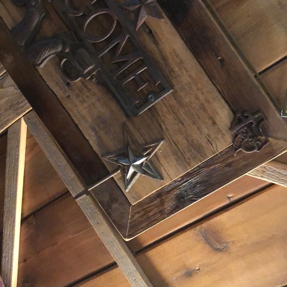 Cedar Welcome Sign - Picture 7 of 8